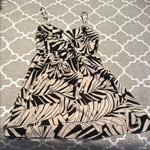 Black and khaki Patterned Dress by Billabong